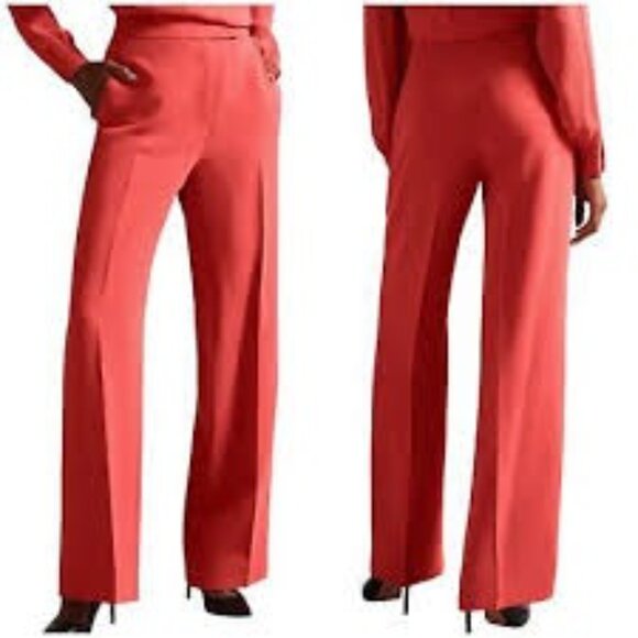Ted‎ Baker Sayakat Wide Leg Trousers NWT Size 2 - Picture 1 of 14